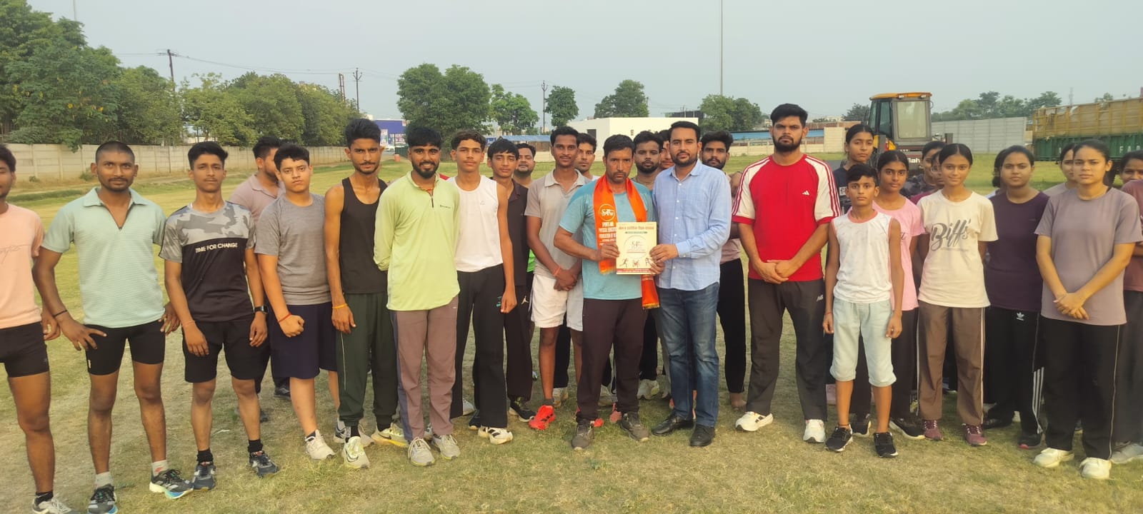 Sports PEFI certificate presentation to athletes